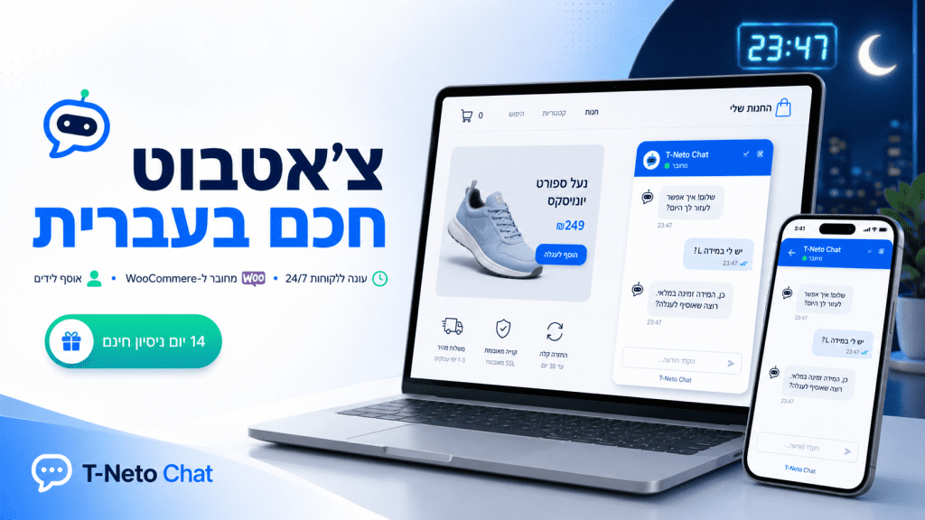 צאטבוט חכם לאתר שלך